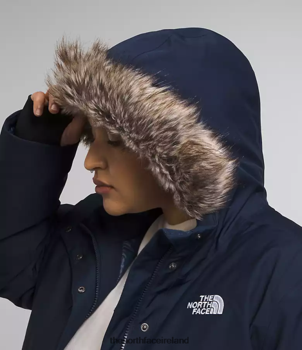 Clothing The North Face Women Plus Arctic Parka Summit Navy 4VP2RZ966