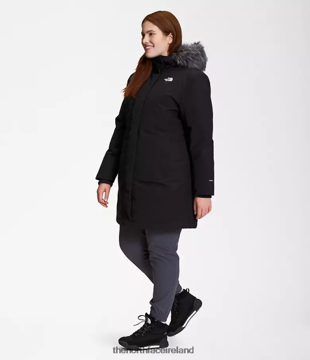 Clothing The North Face Women Plus Arctic Parka TNF Black 4VP2RZ1283