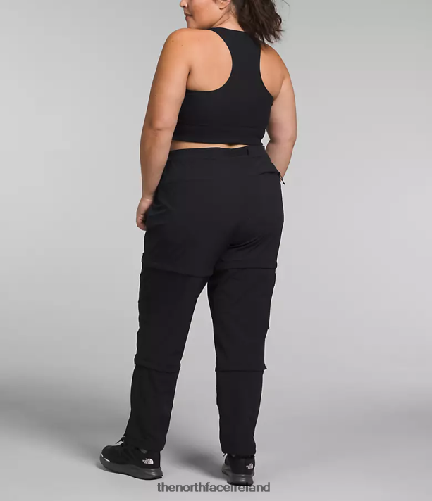 Clothing The North Face Women Plus Bridgeway Zip-Off Pants TNF Black 4VP2RZ59