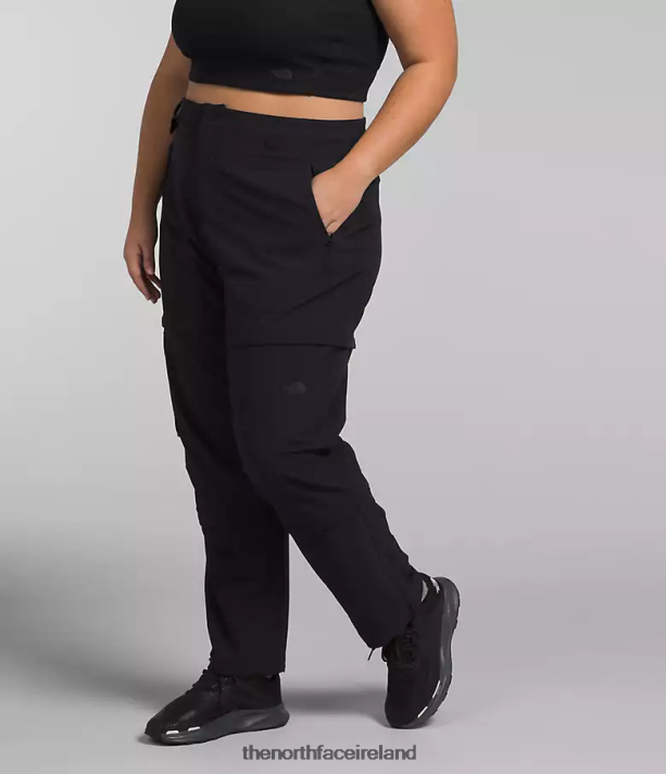 Clothing The North Face Women Plus Bridgeway Zip-Off Pants TNF Black 4VP2RZ59
