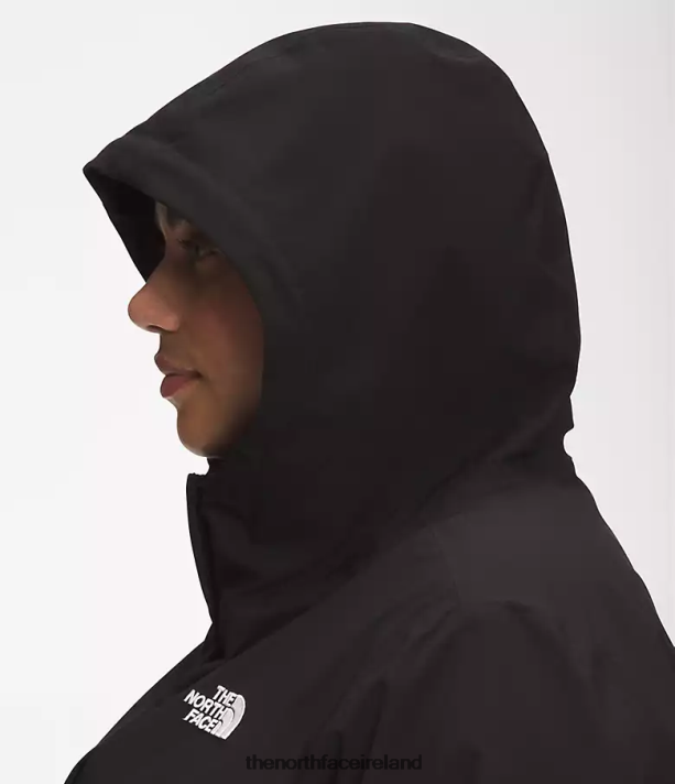 Clothing The North Face Women Plus City Breeze Rain Parka II TNF Black 4VP2RZ1087