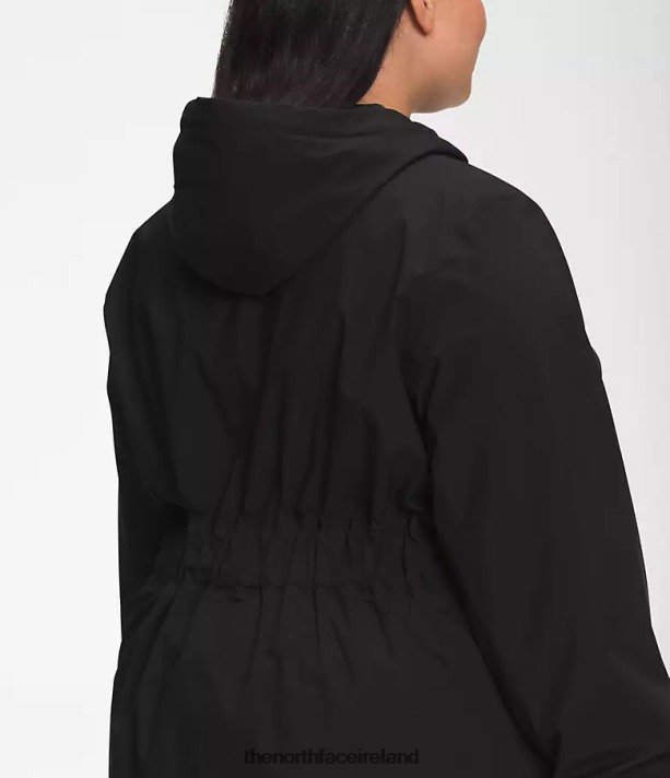 Clothing The North Face Women Plus City Breeze Rain Parka II TNF Black 4VP2RZ1087
