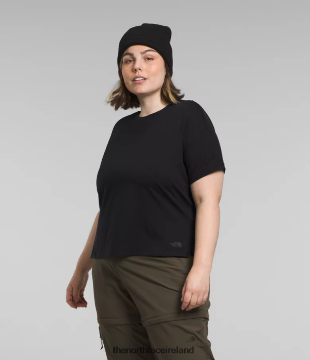Clothing The North Face Women Plus Dawndream Short-Sleeve TNF Black 4VP2RZ623