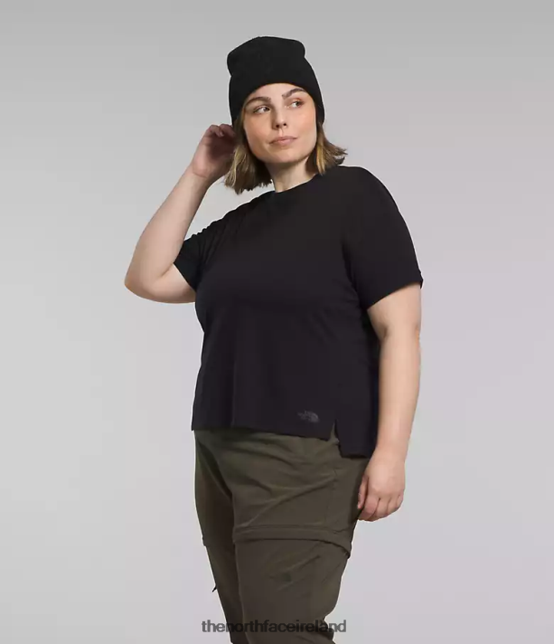 Clothing The North Face Women Plus Dawndream Short-Sleeve TNF Black 4VP2RZ623