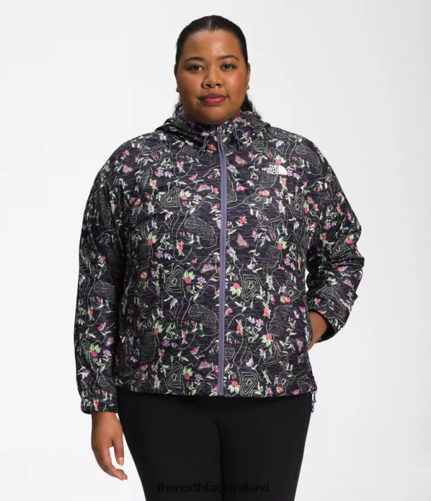 Clothing The North Face Women Plus Hydrenaline Jacket 2000 TNF Black Iwd Print 4VP2RZ734
