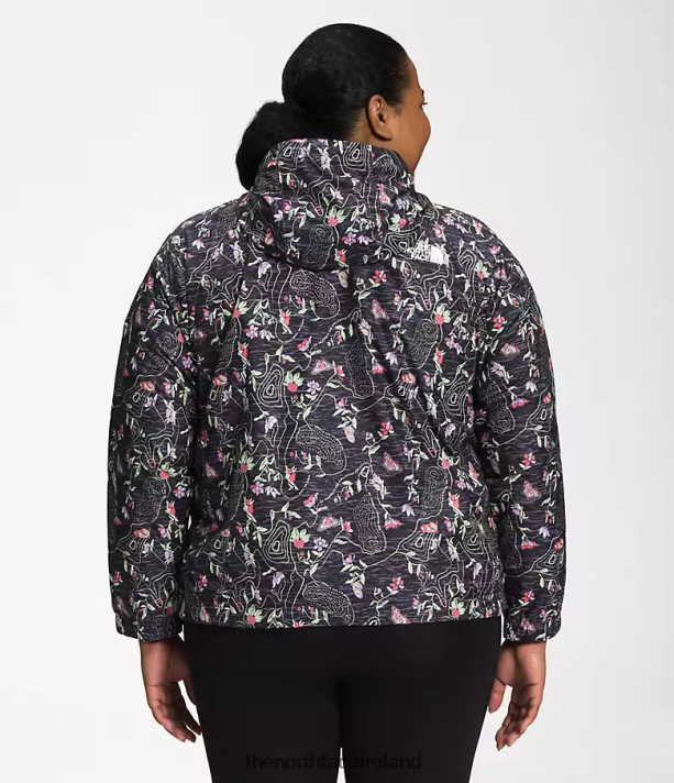 Clothing The North Face Women Plus Hydrenaline Jacket 2000 TNF Black Iwd Print 4VP2RZ734