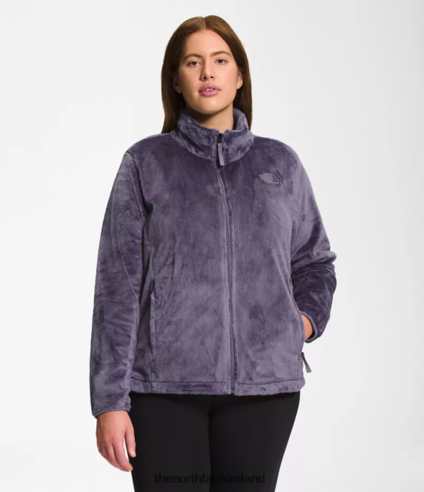 Clothing The North Face Women Plus Osito Jacket Lunar Slate 4VP2RZ1093