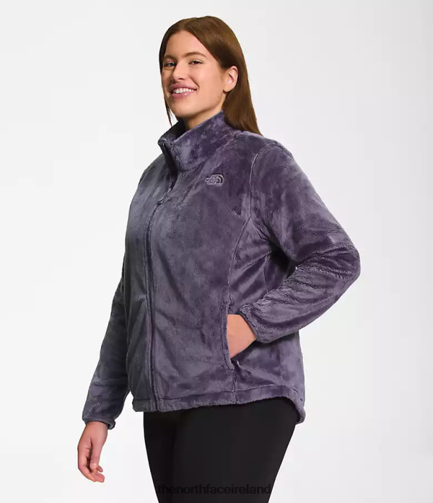 Clothing The North Face Women Plus Osito Jacket Lunar Slate 4VP2RZ1093