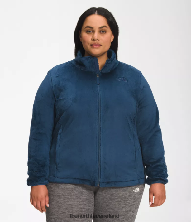 Clothing The North Face Women Plus Osito Jacket Shady Blue 4VP2RZ1088