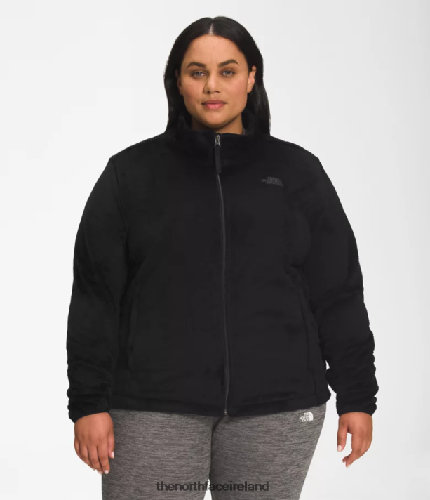 Clothing The North Face Women Plus Osito Jacket TNF Black 4VP2RZ1090