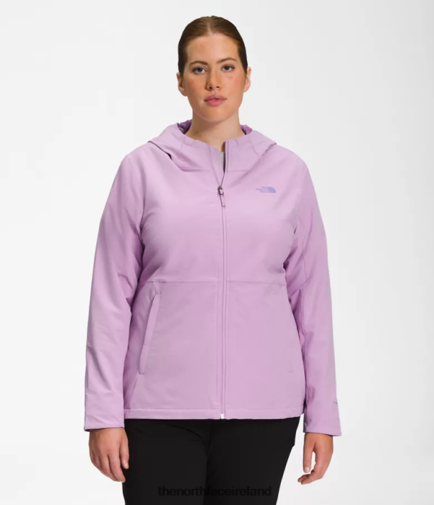 Clothing The North Face Women Plus Shelbe Raschel Hoodie Lupine 4VP2RZ1179