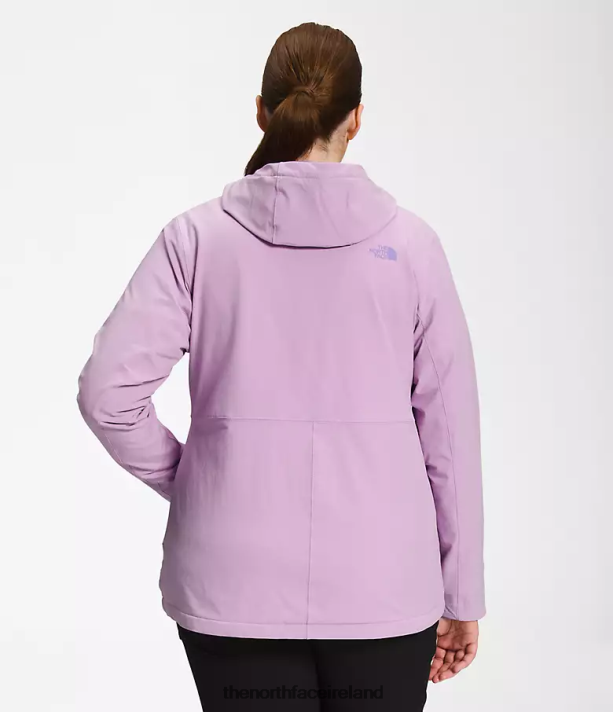 Clothing The North Face Women Plus Shelbe Raschel Hoodie Lupine 4VP2RZ1179