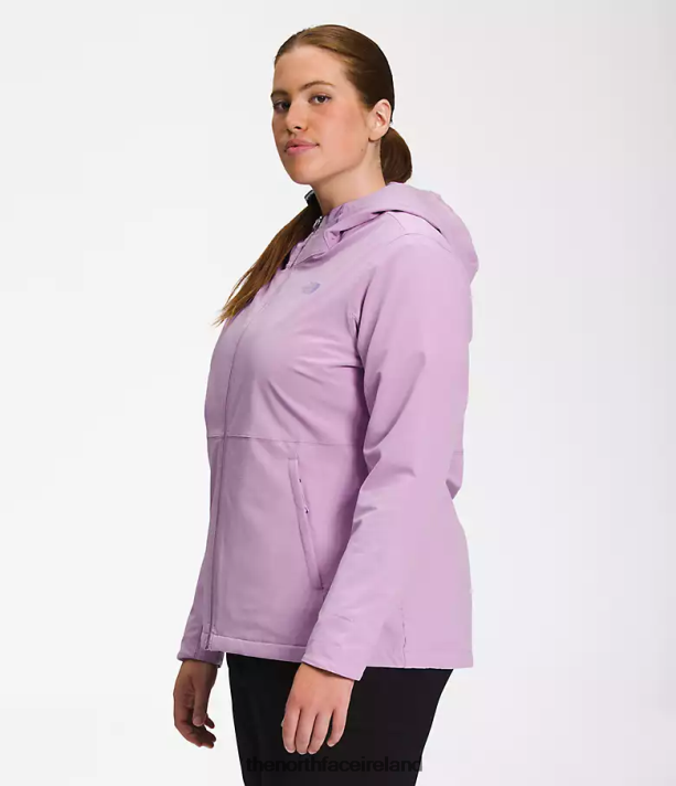 Clothing The North Face Women Plus Shelbe Raschel Hoodie Lupine 4VP2RZ1179