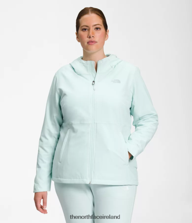 Clothing The North Face Women Plus Shelbe Raschel Hoodie Skylight Blue 4VP2RZ1178