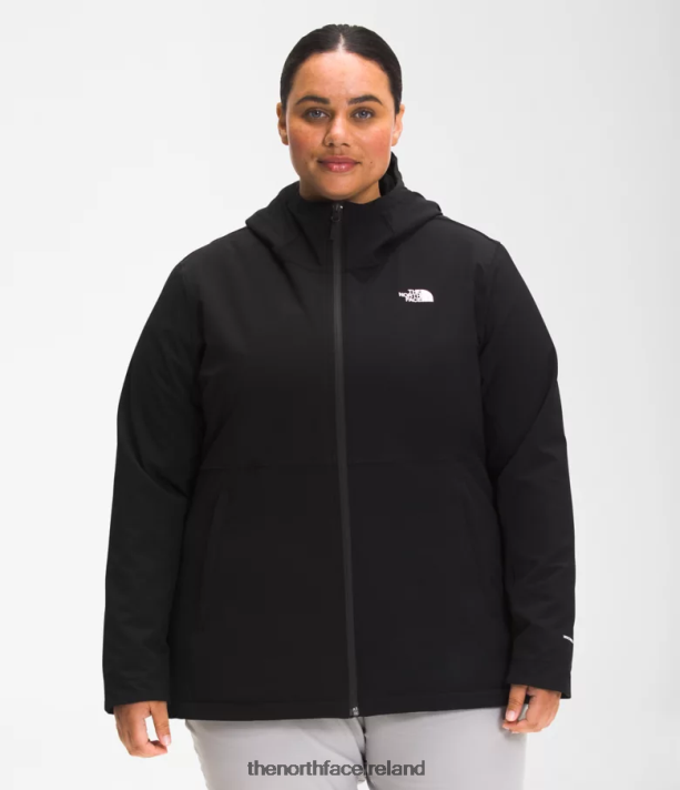 Clothing The North Face Women Plus Shelbe Raschel Hoodie TNF Black 4VP2RZ1176