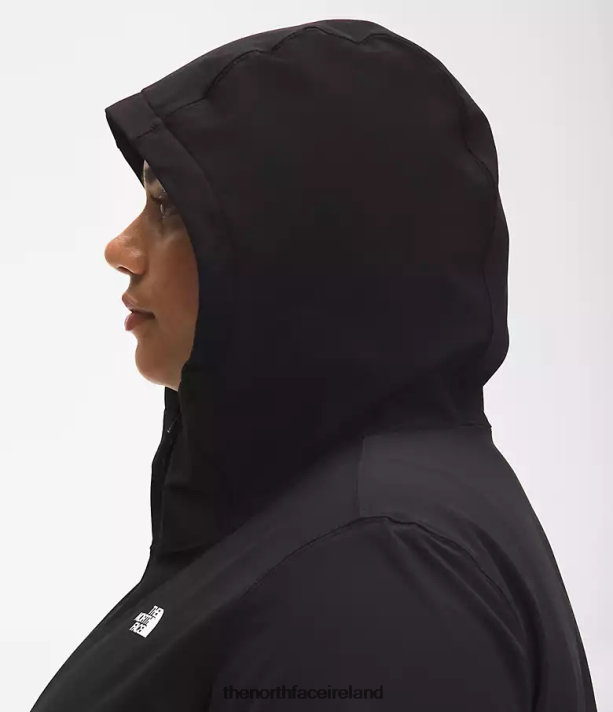 Clothing The North Face Women Plus Shelbe Raschel Hoodie TNF Black 4VP2RZ1176