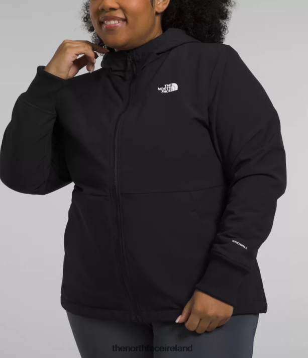 Clothing The North Face Women Plus Shelbe Raschel Hoodie TNF Black 4VP2RZ246