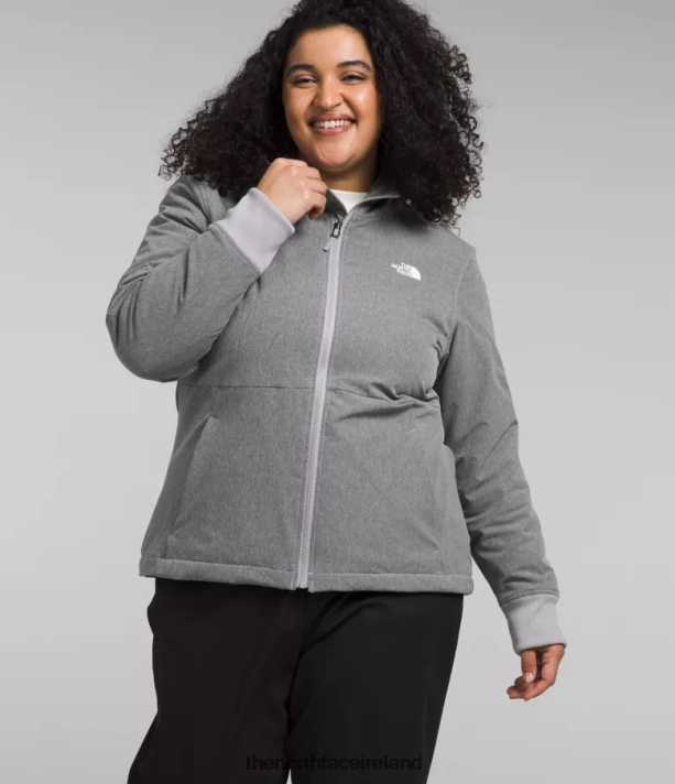 Clothing The North Face Women Plus Shelbe Raschel Hoodie TNF Medium Grey Heather 4VP2RZ247