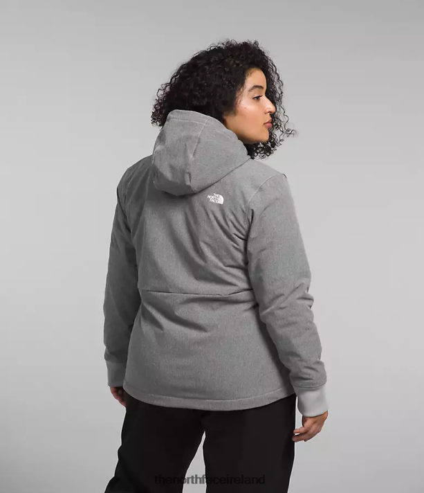 Clothing The North Face Women Plus Shelbe Raschel Hoodie TNF Medium Grey Heather 4VP2RZ247