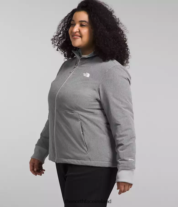 Clothing The North Face Women Plus Shelbe Raschel Hoodie TNF Medium Grey Heather 4VP2RZ247