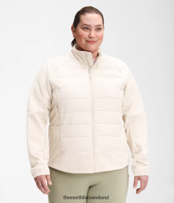 Clothing The North Face Women Plus Shelter Cove Hybrid Jacket Gardenia White 4VP2RZ1145