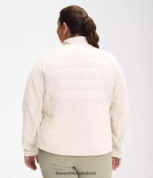 Clothing The North Face Women Plus Shelter Cove Hybrid Jacket Gardenia White 4VP2RZ1145