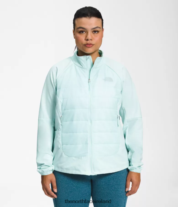 Clothing The North Face Women Plus Shelter Cove Hybrid Jacket Skylight Blue 4VP2RZ1146
