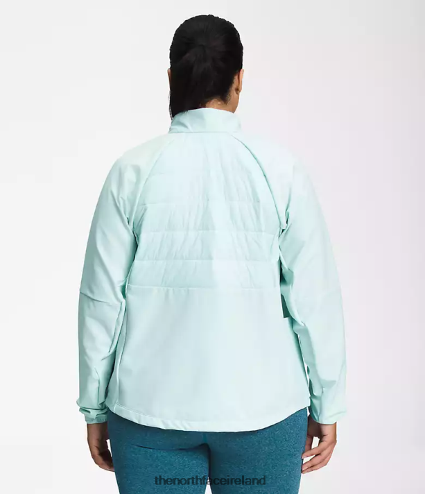 Clothing The North Face Women Plus Shelter Cove Hybrid Jacket Skylight Blue 4VP2RZ1146