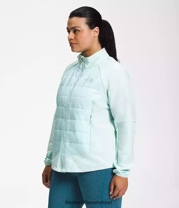 Clothing The North Face Women Plus Shelter Cove Hybrid Jacket Skylight Blue 4VP2RZ1146