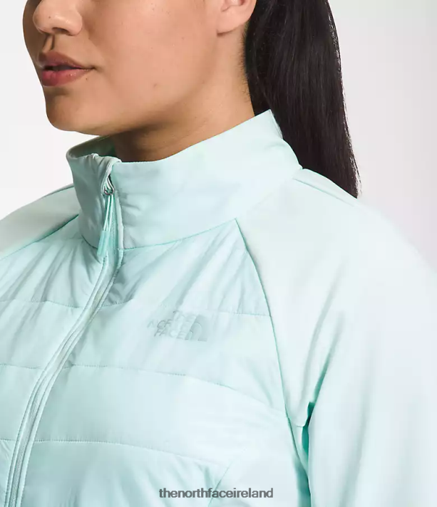 Clothing The North Face Women Plus Shelter Cove Hybrid Jacket Skylight Blue 4VP2RZ1146