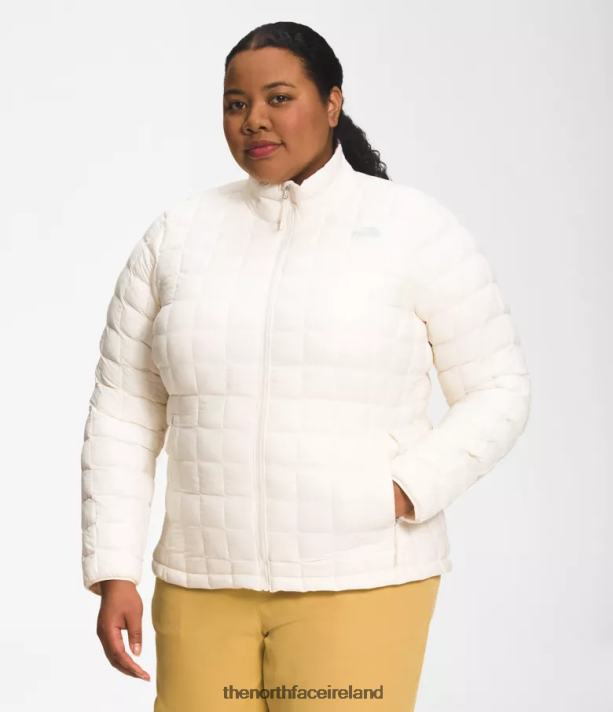 Clothing The North Face Women Plus ThermoBall Eco Jacket 2.0 Gardenia White 4VP2RZ53