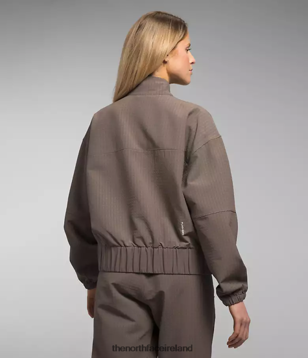 Clothing The North Face Women Tekware Grid 1/4 Zip Falcon Brown 4VP2RZ250