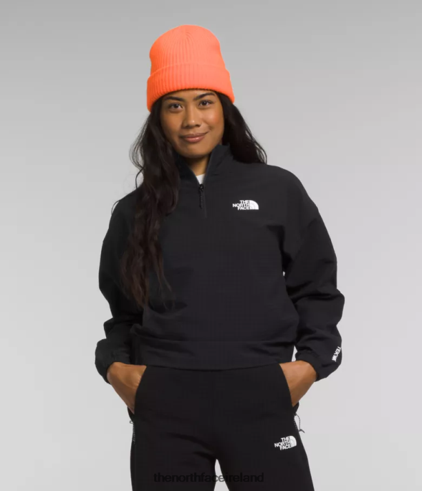 Clothing The North Face Women Tekware Grid 1/4 Zip TNF Black 4VP2RZ249