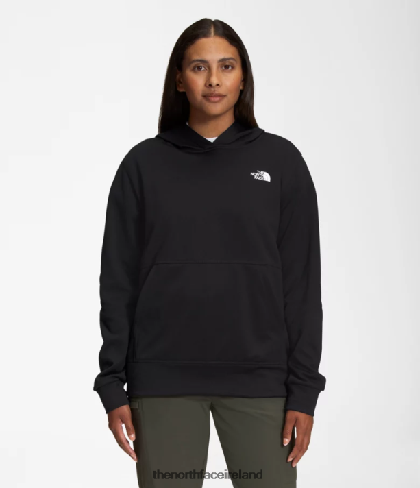 Clothing The North Face Women Canyonlands Pullover Hoodie TNF Black 4VP2RZ1231