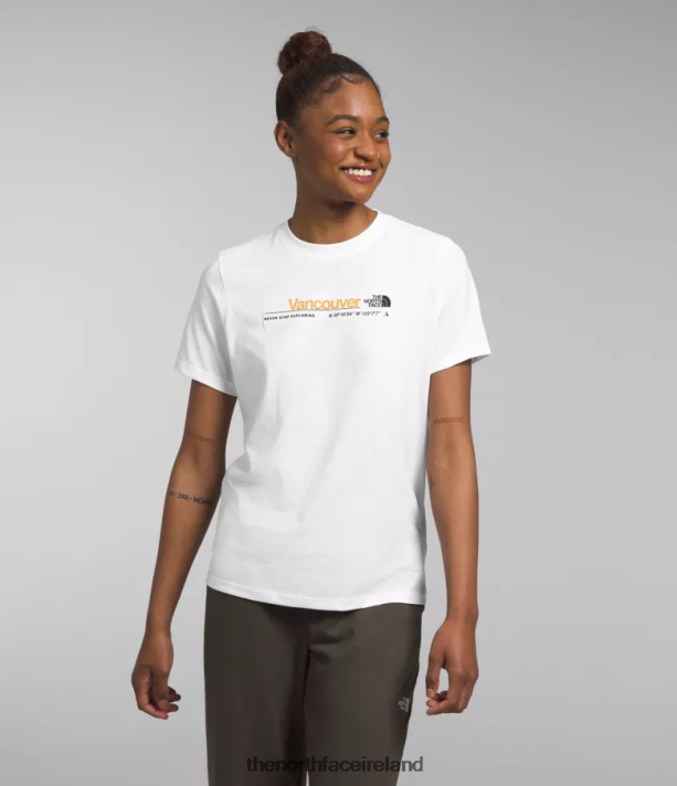 Clothing The North Face Women Short-Sleeve City Tee TNF White/Vancouver 4VP2RZ1291