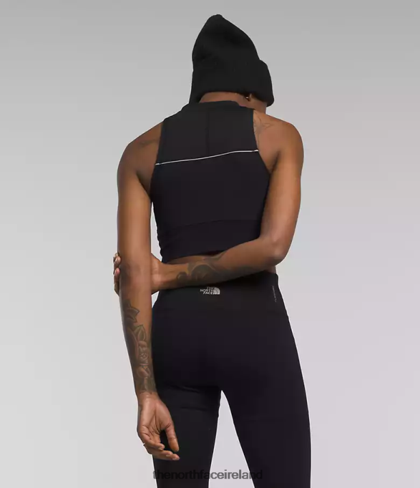 Clothing The North Face Women Piping Rib Knit Top TNF Black 4VP2RZ1053